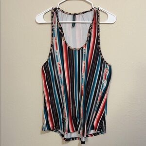 Sterling Kreek Colorful Striped Women's Tank Top